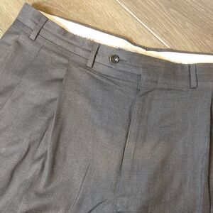 Canali Proposta Wool‎ Dress Pants Gray 39x33